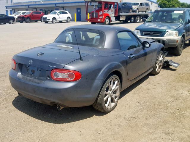 JM1NC2PF2E0233694 - 2014 MAZDA MX-5 MIATA GRAY photo 4