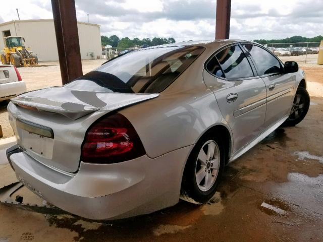 2G2WP552361233403 - 2006 PONTIAC GRAND PRIX SILVER photo 4