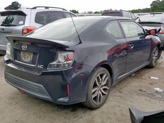 JTKJF5C77F3093866 - 2015 TOYOTA SCION TC BLACK photo 4