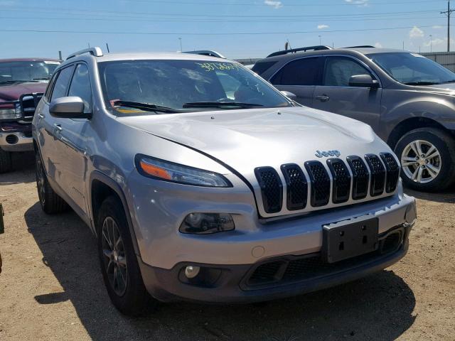 1C4PJMCB1FW551141 - 2015 JEEP CHEROKEE L SILVER photo 1