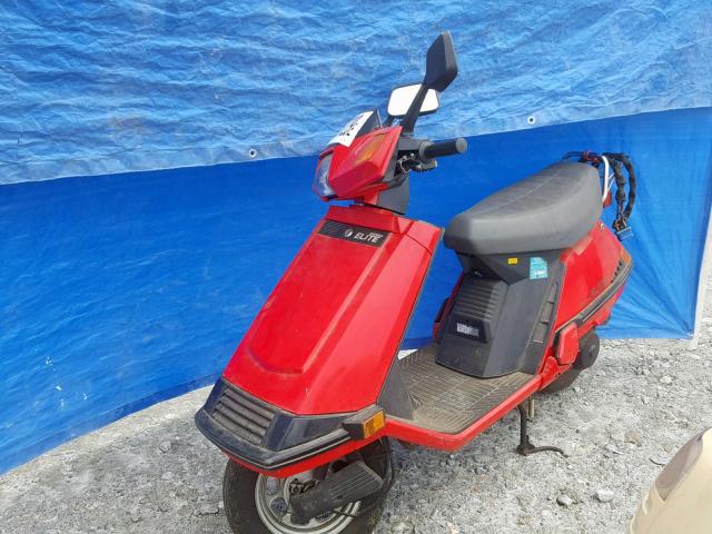 3H2HF0301GS111787 - 1986 HONDA MOTORCYCLE RED photo 2