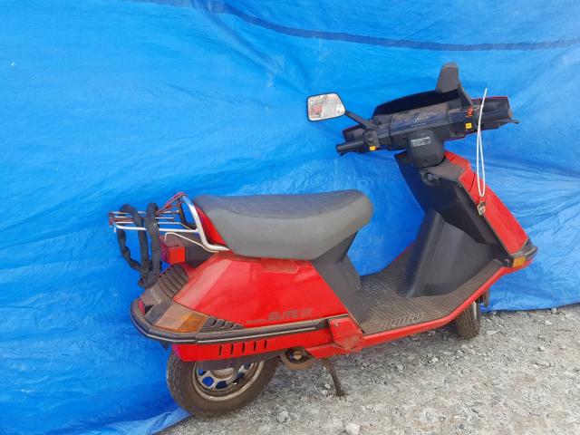 3H2HF0301GS111787 - 1986 HONDA MOTORCYCLE RED photo 4