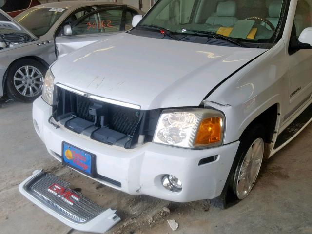 1GKET63M662213065 - 2006 GMC ENVOY DENA WHITE photo 9