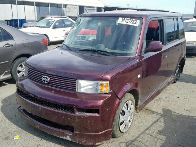 JTLKT324850185685 - 2005 TOYOTA SCION XB Bənövşəyi foto 2