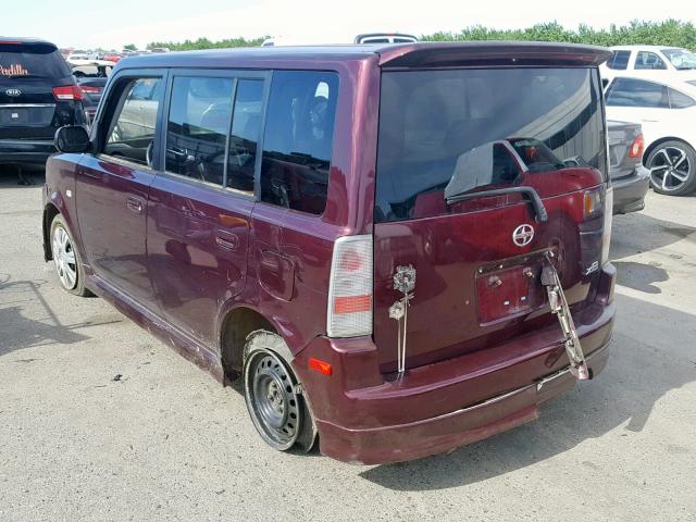 JTLKT324850185685 - 2005 TOYOTA SCION XB Bənövşəyi foto 3