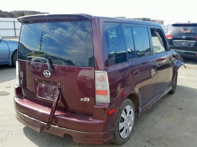JTLKT324850185685 - 2005 TOYOTA SCION XB Bənövşəyi foto 4