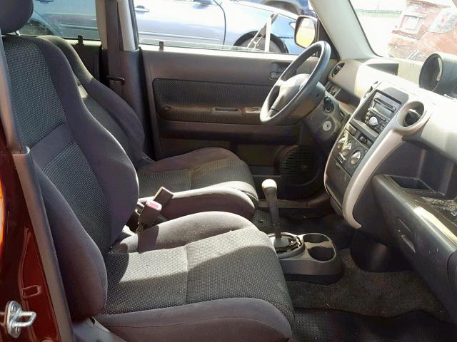 JTLKT324850185685 - 2005 TOYOTA SCION XB Bənövşəyi foto 5