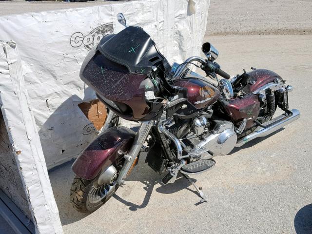 1HD1KHC15JB666664 - 2018 HARLEY-DAVIDSON FLTRX ROAD BURGUNDY photo 2