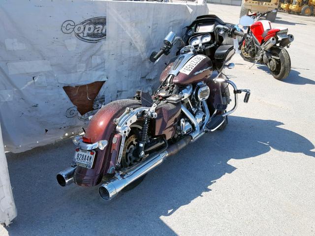 1HD1KHC15JB666664 - 2018 HARLEY-DAVIDSON FLTRX ROAD BURGUNDY photo 4