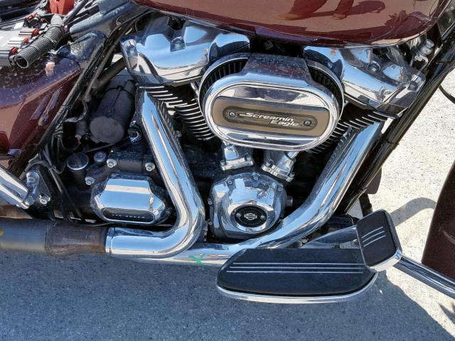 1HD1KHC15JB666664 - 2018 HARLEY-DAVIDSON FLTRX ROAD BURGUNDY photo 7