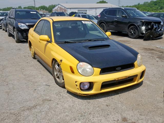 JF1GD29643G506180 - 2003 SUBARU IMPREZA WR YELLOW photo 1