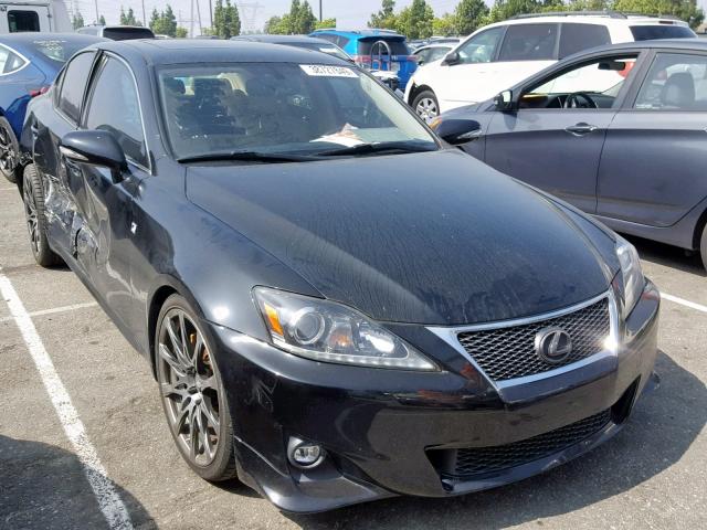 JTHBE262675015449 - 2007 LEXUS IS 350 BLACK photo 1