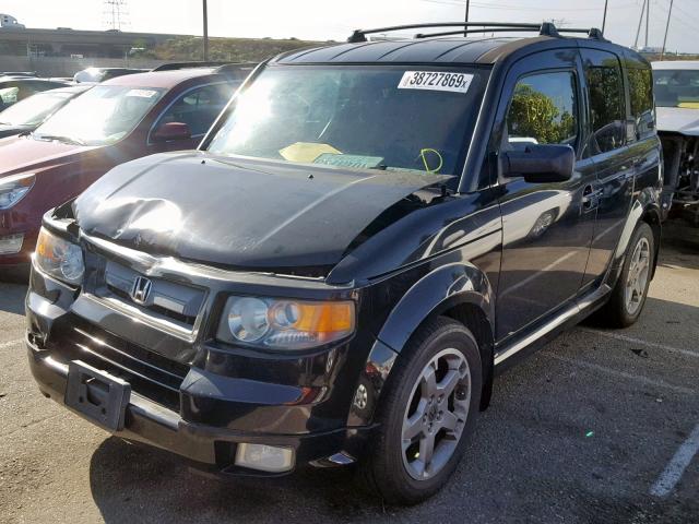 5J6YH18957L002902 - 2007 HONDA ELEMENT SC BLACK photo 2