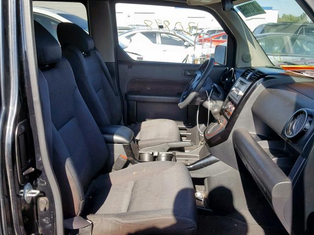 5J6YH18957L002902 - 2007 HONDA ELEMENT SC BLACK photo 5