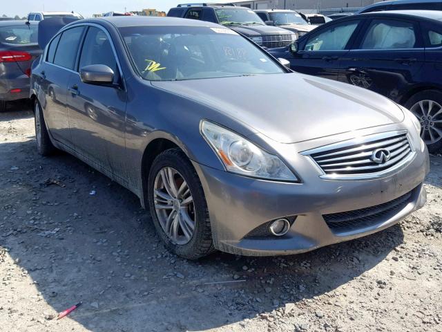 JN1CV6AR5CM679679 - 2012 INFINITI G37 GRAY photo 1