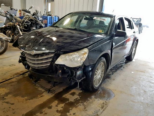 1C3LC56K07N532585 - 2007 CHRYSLER SEBRING TO BLACK photo 2