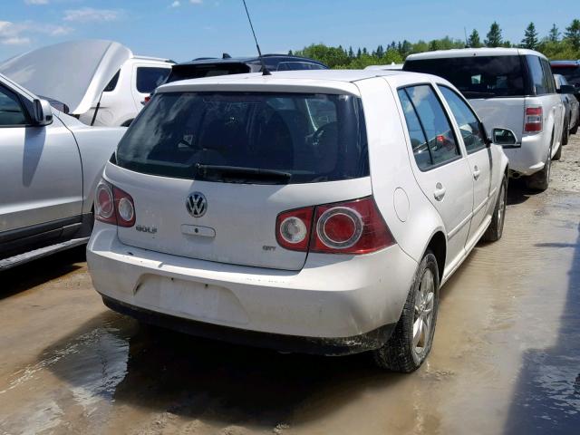 9BWEL4BE1A4003681 - 2010 VOLKSWAGEN CITY GOLF WHITE photo 4