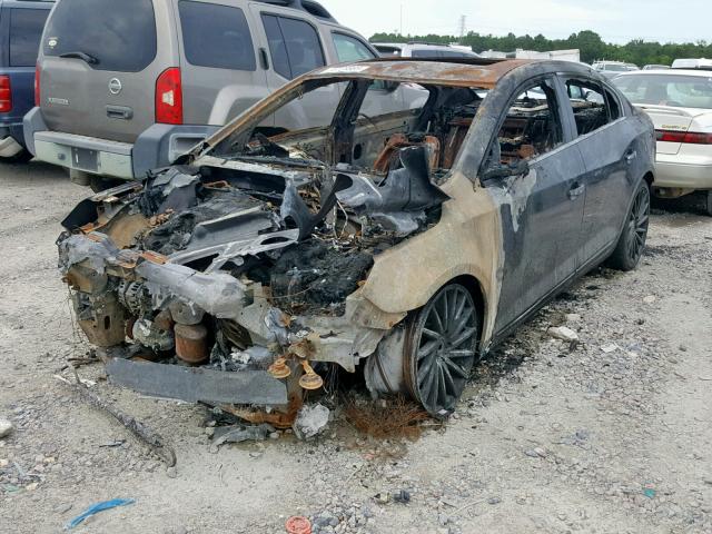 1G4GE5GV7AF262364 - 2010 BUICK LACROSSE C BURN photo 2