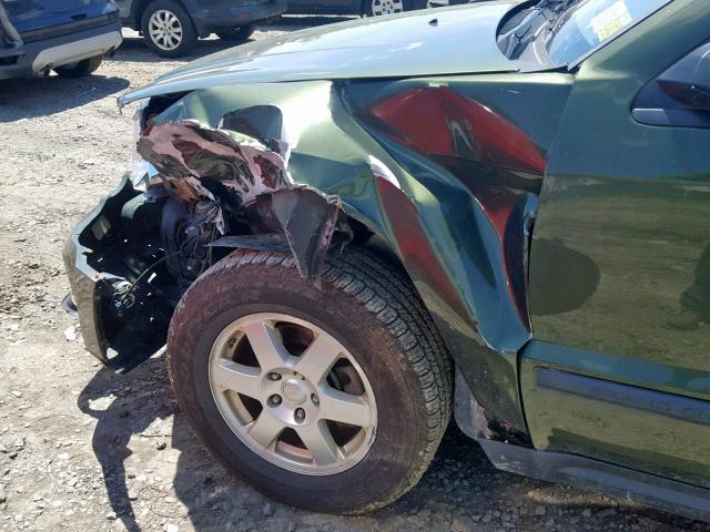 1J8GR48K48C220102 - 2008 JEEP GRAND CHER GREEN photo 9