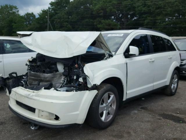 3D4PG1FG7BT520516 - 2011 DODGE JOURNEY MA WHITE photo 2