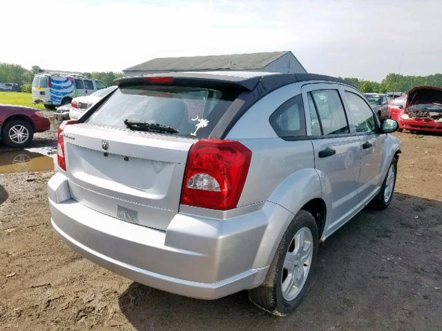 1B3HB28B88D755773 - 2008 DODGE CALIBER SILVER photo 4