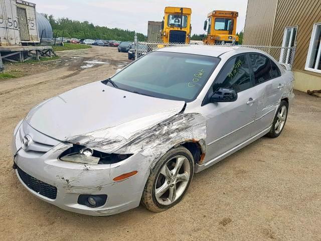 1YVFP84C265M54023 - 2006 MAZDA 6 I SILVER photo 2