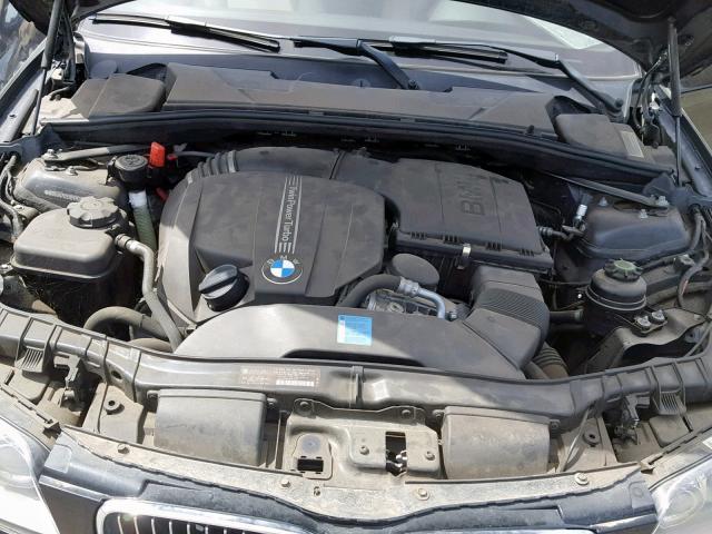 WBAUN7C53BVM25184 - 2011 BMW 135 I BLACK photo 7