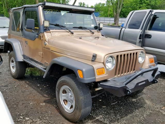 1J4FY29P5XP421531 - 1999 JEEP WRANGLER / BROWN photo 1