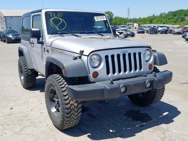 1J4FA241X9L739601 - 2009 JEEP WRANGLER X SILVER photo 1