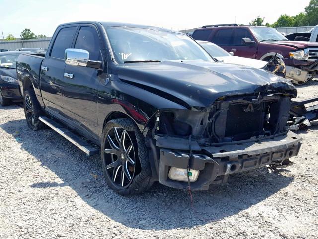 1C6RD6PT2CS334397 - 2012 DODGE RAM 1500 L BLACK photo 1