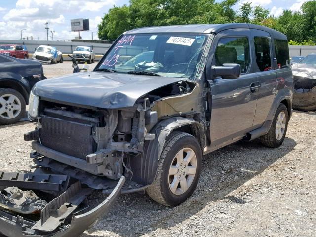 5J6YH1H75AL004168 - 2010 HONDA ELEMENT EX GRAY photo 2