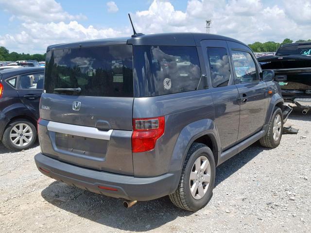 5J6YH1H75AL004168 - 2010 HONDA ELEMENT EX GRAY photo 4