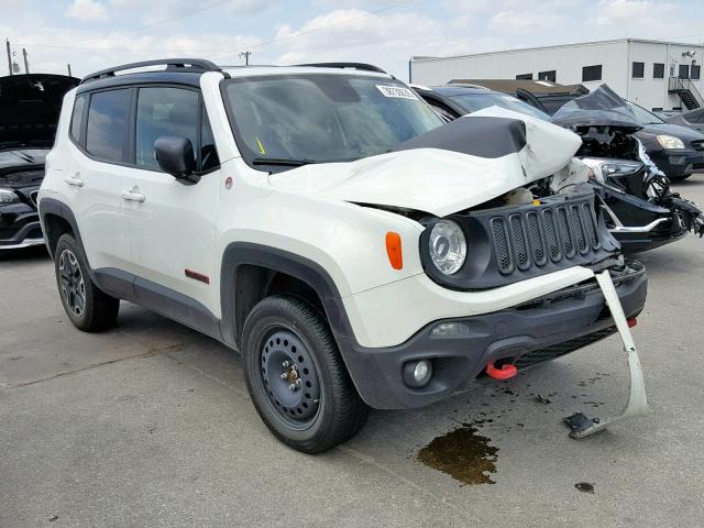 ZACCJBCB3HPG66200 - 2017 JEEP RENEGADE T WHITE photo 1