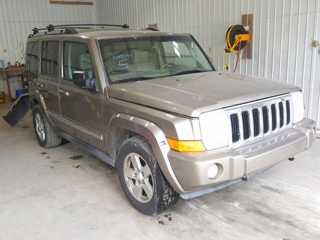 1J8HG58N96C216084 - 2006 JEEP COMMANDER TAN photo 1
