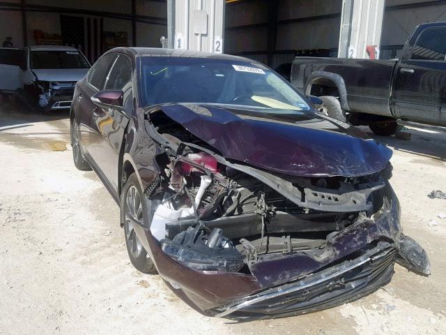 4T1BD1EB9HU057634 - 2017 TOYOTA AVALON HYB MAROON photo 1