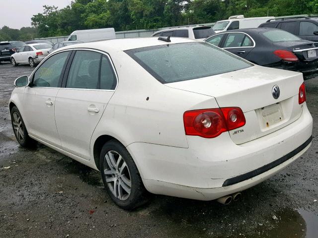 3VWSG71KX6M801115 - 2006 VOLKSWAGEN JETTA 2.5 WHITE photo 3