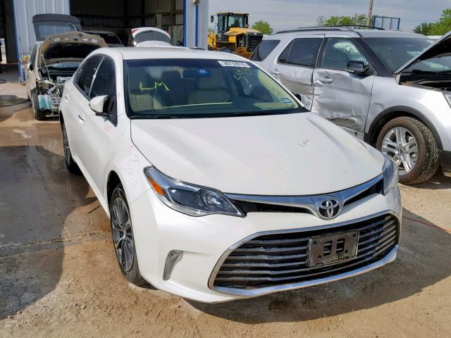 4T1BK1EB3GU241391 - 2016 TOYOTA AVALON XLE WHITE photo 1
