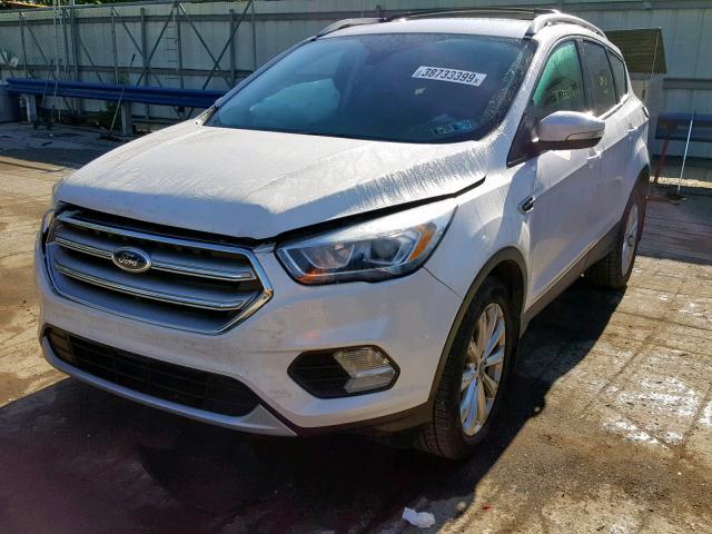 1FMCU9J99HUB98290 - 2017 FORD ESCAPE TIT WHITE photo 2