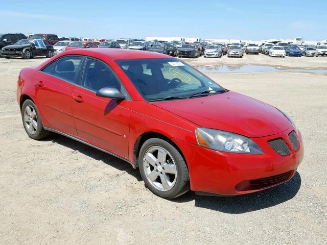 1G2ZH58N574246708 - 2007 PONTIAC G6 GT RED photo 1