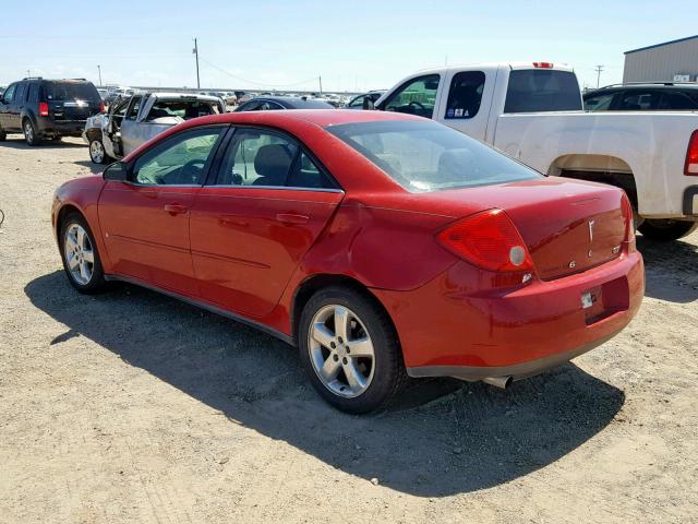 1G2ZH58N574246708 - 2007 PONTIAC G6 GT RED photo 3