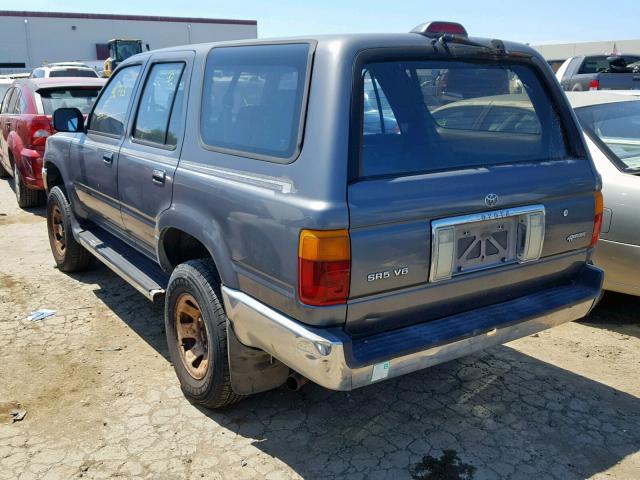 JT3VN29V9S0050050 - 1995 TOYOTA 4RUNNER VN GRAY photo 3