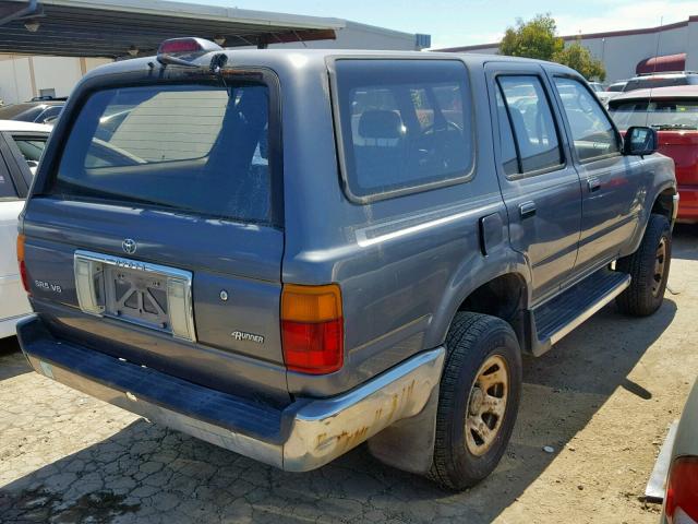 JT3VN29V9S0050050 - 1995 TOYOTA 4RUNNER VN GRAY photo 4