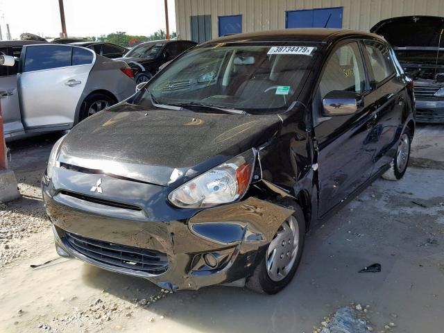 ML32A3HJ8FH033345 - 2015 MITSUBISHI MIRAGE DE BLACK photo 2