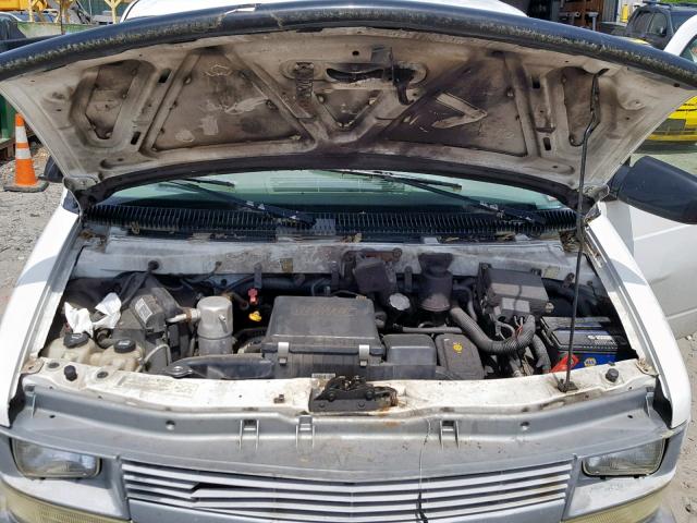 1GCDM19X04B124565 - 2004 CHEVROLET ASTRO WHITE photo 7