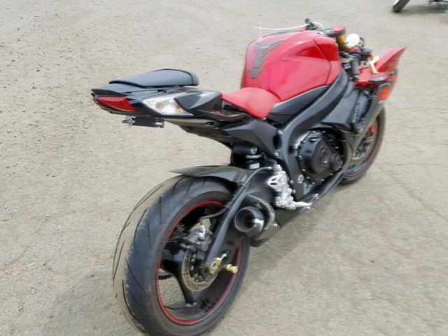 JS1GR7MA9E2101799 - 2014 SUZUKI GSX-R750 RED photo 4