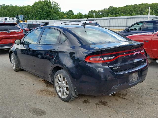 1C3CDFBA1DD292609 - 2013 DODGE DART SXT BLACK photo 3