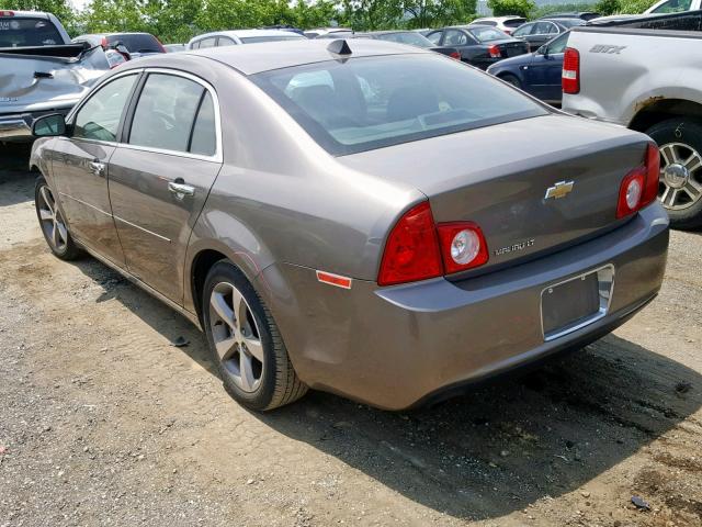 1G1ZC5E06CF339392 - 2012 CHEVROLET MALIBU 1LT 棕色 照片 3