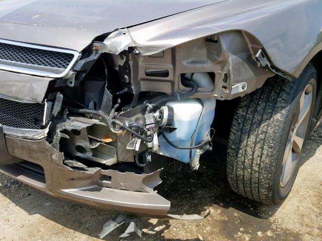 1G1ZC5E06CF339392 - 2012 CHEVROLET MALIBU 1LT 棕色 照片 9