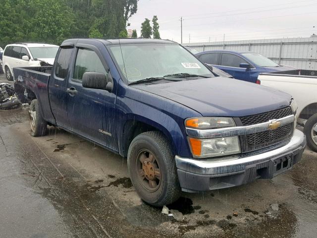 1GCCS19E578106130 - 2007 CHEVROLET COLORADO BLUE photo 1