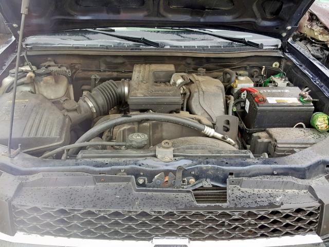 1GCCS19E578106130 - 2007 CHEVROLET COLORADO BLUE photo 7